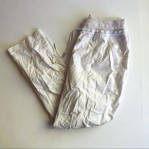 Lululemon Street To Studio Crop Pants White 8